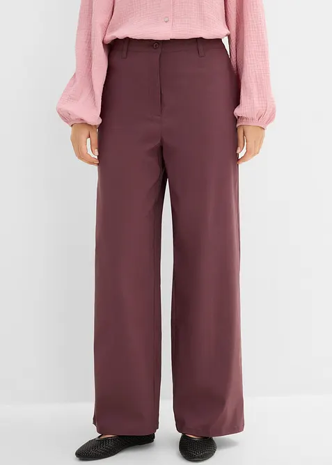 Pantaloni in bengalina elasticizzata, bonprix