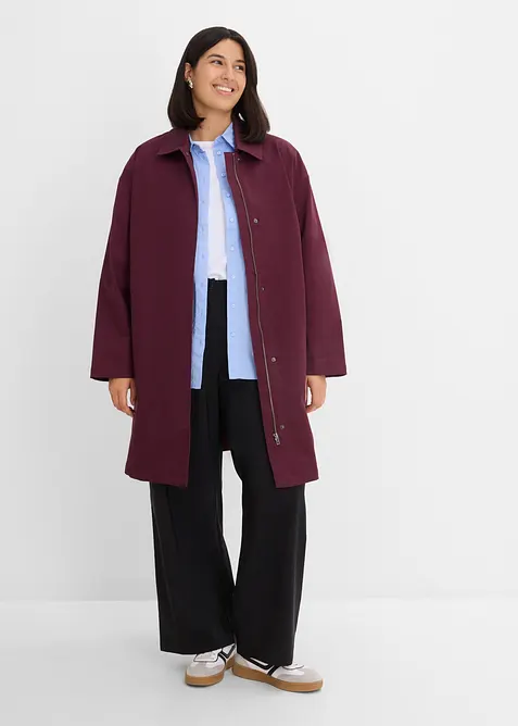 Pantaloni con pinces in bengalina elasticizzata, bonprix