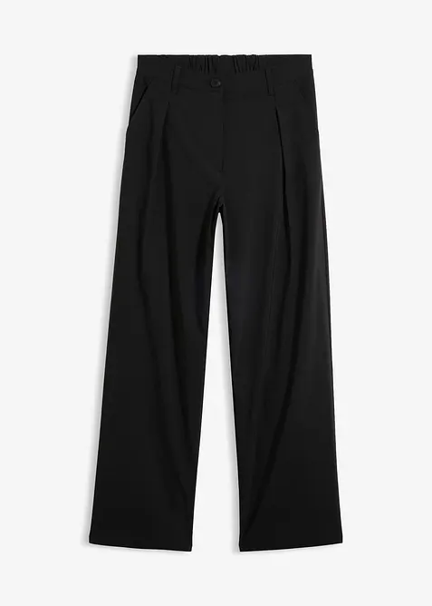 Pantaloni con pinces in bengalina elasticizzata, bonprix