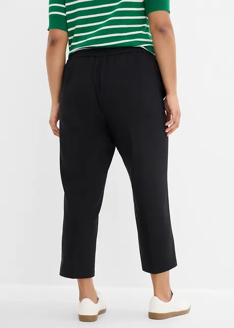Pantaloni culotte in bengalina elasticizzata, bonprix