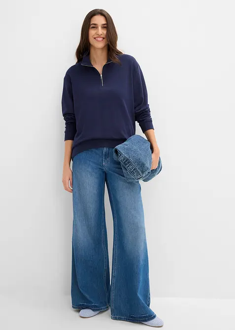 Maglia in cotone interlock, bonprix