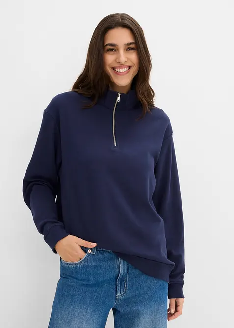 Maglia in cotone interlock, bonprix