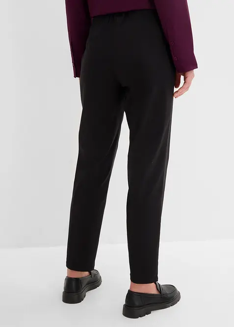Pantaloni pancia piatta a sigaretta in bengalina elasticizzata, bonprix