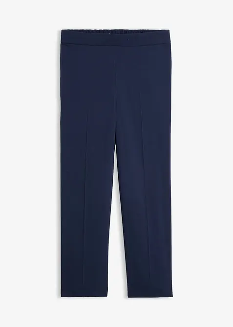 Pantaloni cropped in bengalina di misto viscosa, bonprix