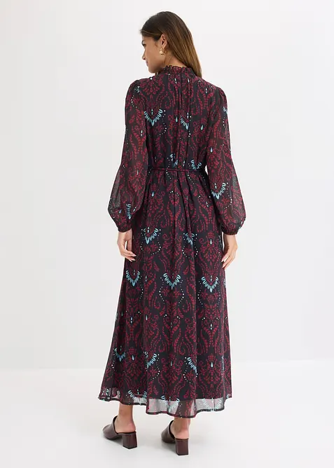 Abito  svasato in chiffon, bonprix