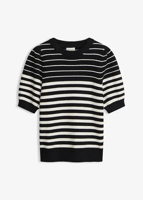 Maglione con mezze maniche a palloncino, bonprix