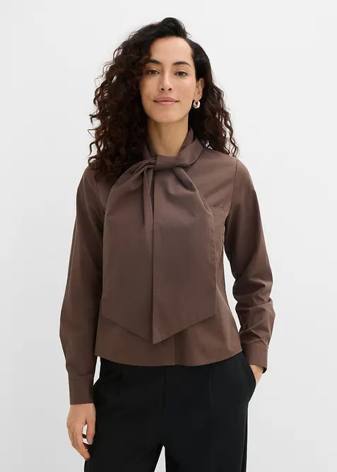 Blusa con sciarpina, bonprix