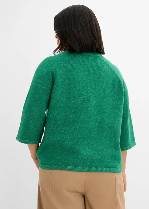 T-shirt in maglia oversize, bonprix