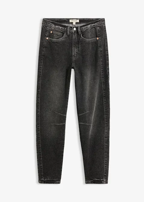 Mom jeans a vita alta, bonprix