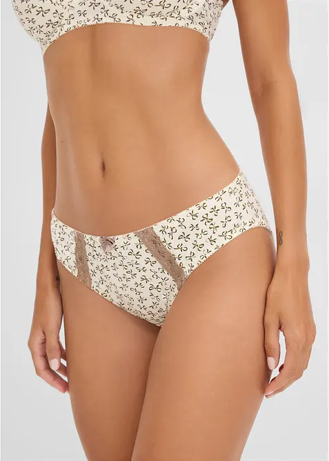 Slip (pacco da 3) con cotone, bonprix