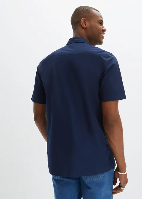 Camicia a maniche corte in puro cotone, bonprix