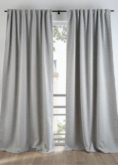 Tenda semioscurante dalla fantasia semplice (pacco da 1), bonprix