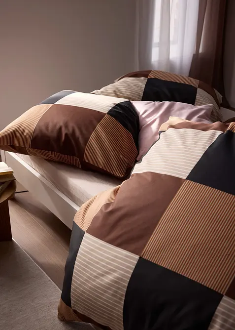 Biancheria da letto in misto cotone, bonprix