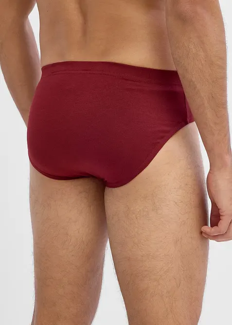 Slip alto con cotone (pacco da 5), bonprix