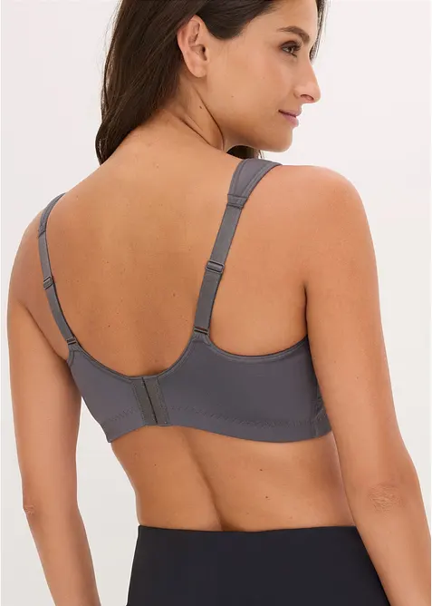 Reggiseno sportivo con sostegno medio (pacco da 2), bonprix