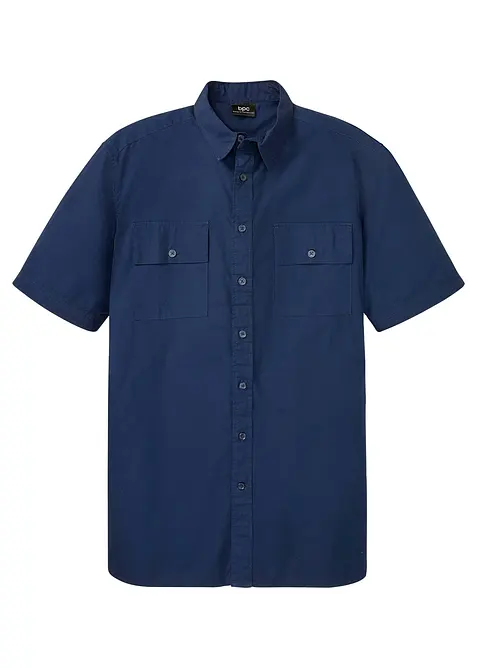Camicia a maniche corte in puro cotone, bonprix