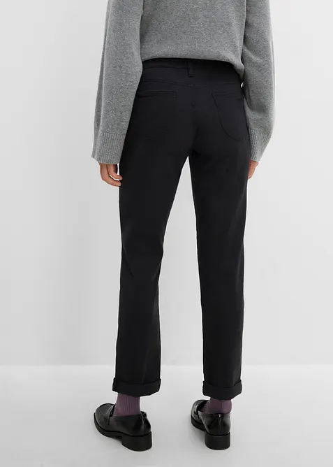 Jeans elasticizzati straight, vita alta, bonprix