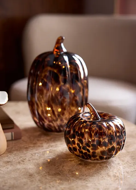 Decorazioni LED a forma di zucca (set 2 pezzi), bonprix