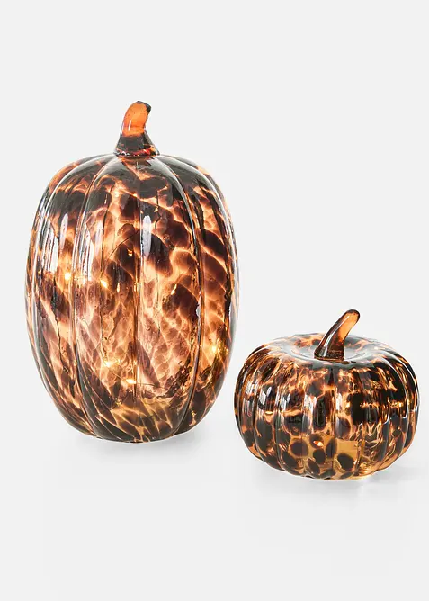 Decorazioni LED a forma di zucca (set 2 pezzi), bonprix