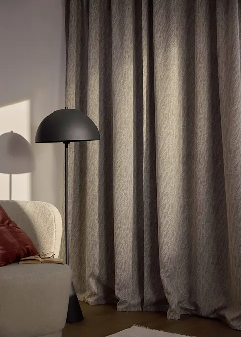 Tenda semioscurante dalla fantasia semplice (pacco da 1), bonprix