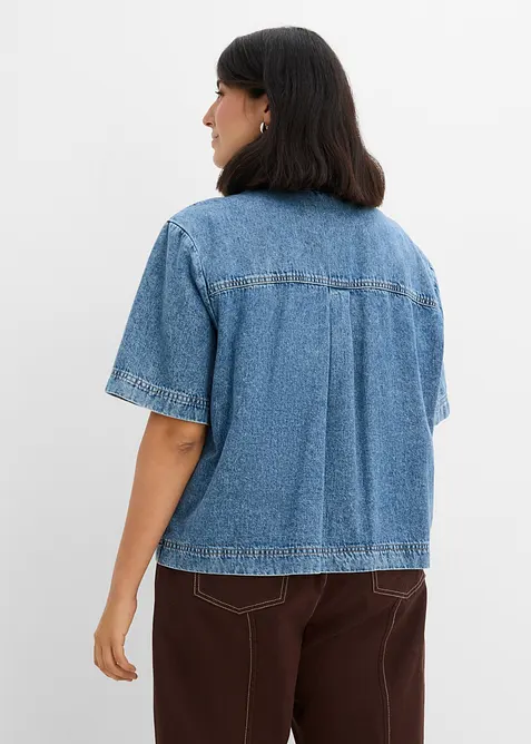 Camicia in jeans di puro cotone, bonprix
