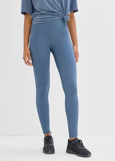 Leggings sportivi comodi con tasca per il cellulare, ad asciugatura rapida, bonprix