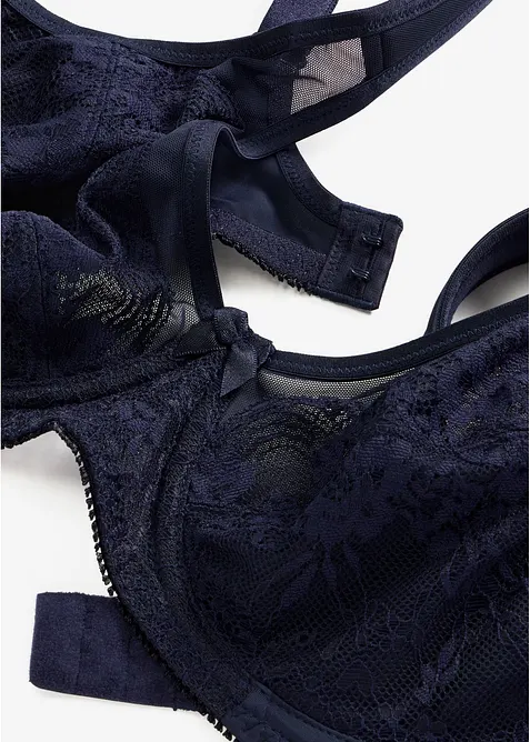 Reggiseno minimizer con spalline imbottite (pacco da 2), bonprix
