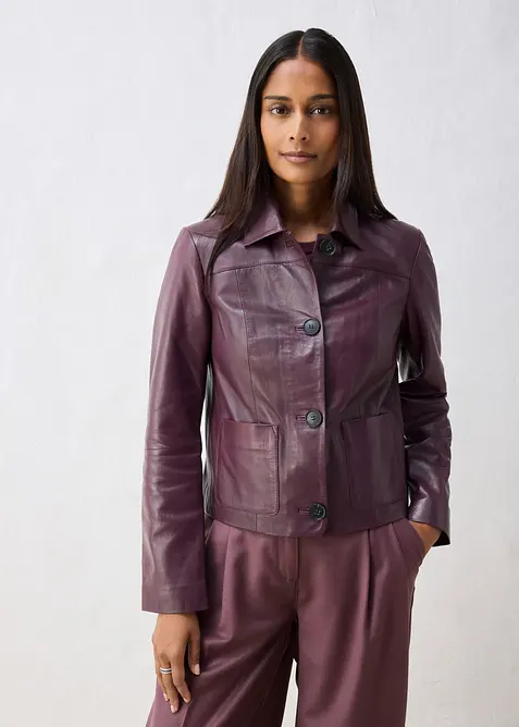 Giacca in morbida nappa, bonprix