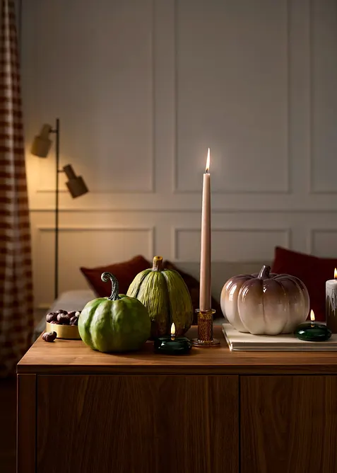 Soprammobile a forma di zucca (set da 2), bonprix