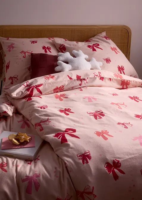 Biancheria da letto in flanella di misto cotone, bonprix