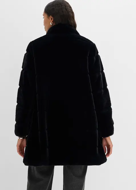 Cappotto in pelliccia ecologica, bonprix