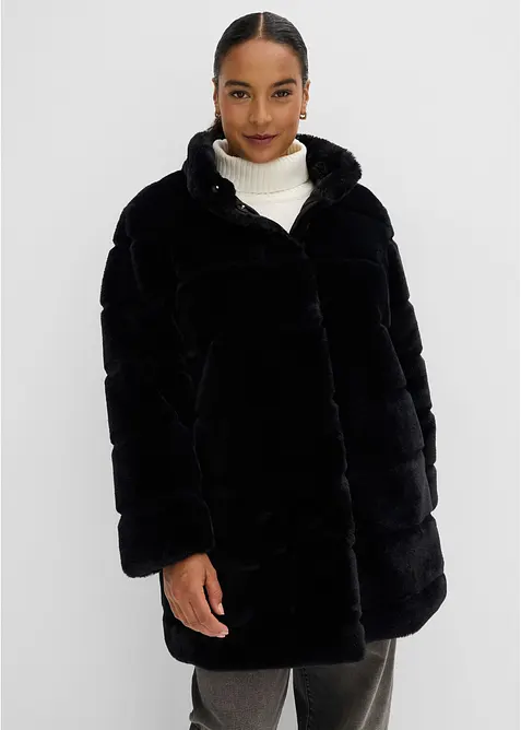 Cappotto in pelliccia ecologica, bonprix