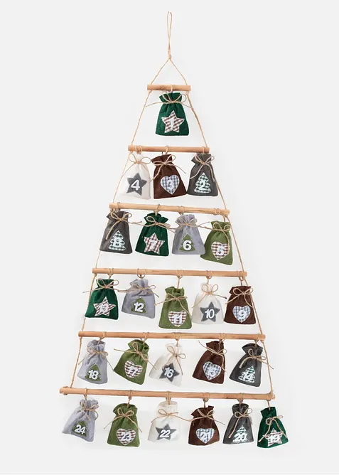 Calendario dell'Avvento con sacchettini, bonprix