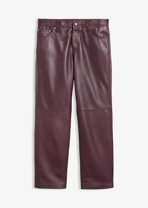 Pantaloni in nappa d'agnello, bonprix