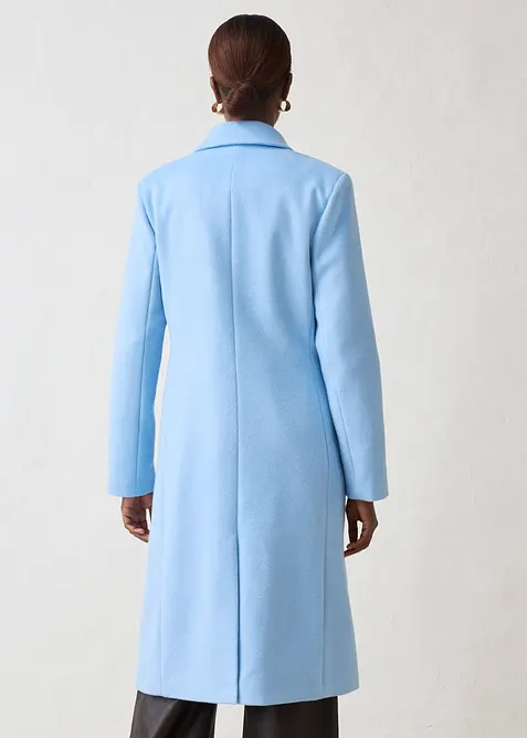 Cappotto stile blazer in morbido misto lana, bonprix