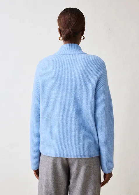 Maglione oversize con lana di alpaca, bonprix