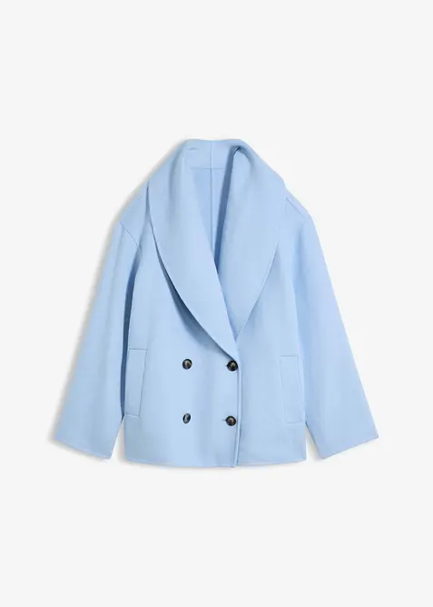 Giacca oversize in morbido misto lana, bonprix