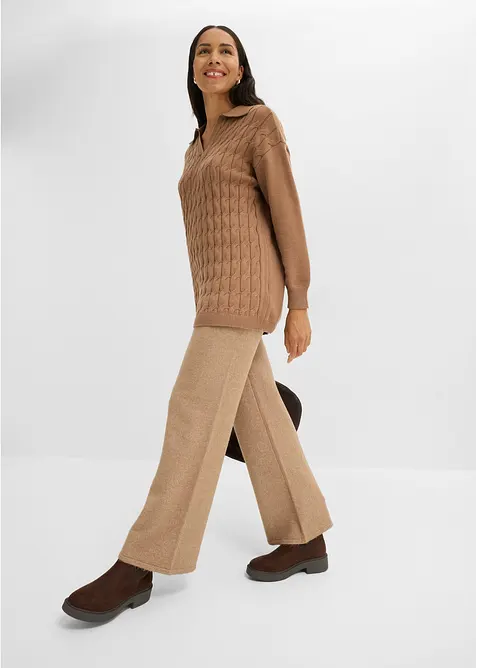 Pantaloni in maglia, bonprix