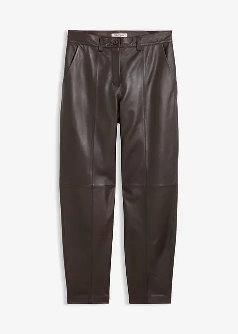Pantaloni in nappa d'agnello, bonprix