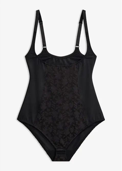 Body con pizzo ed effetto modellante forte, bonprix
