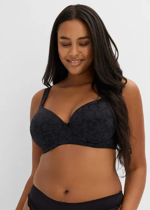 Reggiseno con coppe preformate e spalline imbottite, bonprix