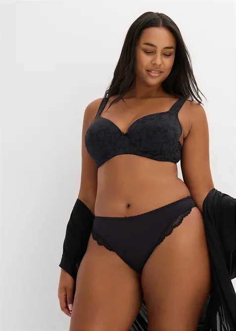 Reggiseno con coppe preformate e spalline imbottite, bonprix