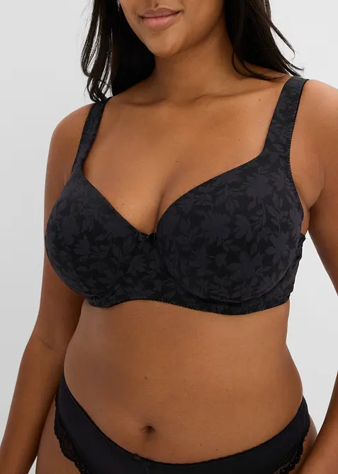 Reggiseno con coppe preformate e spalline imbottite, bonprix