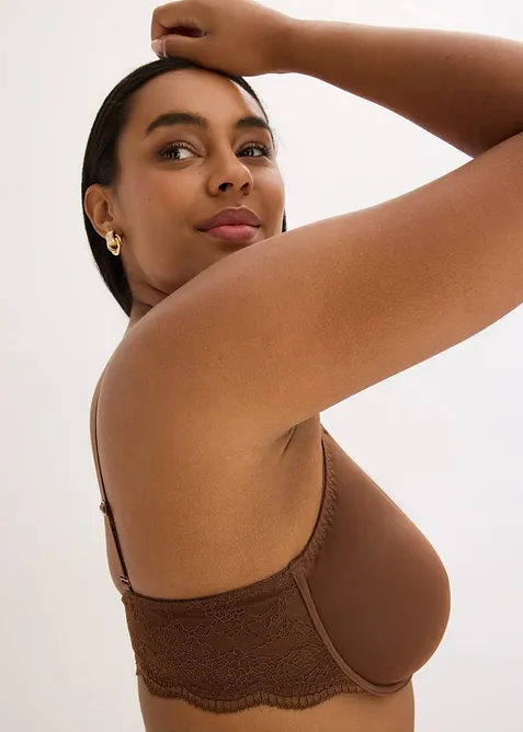 Reggiseno con ferretto e pizzo delicato (pacco da 2), bonprix