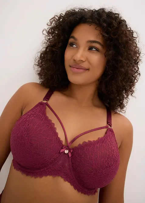 Reggiseno minimizer con fascette decorative, bonprix