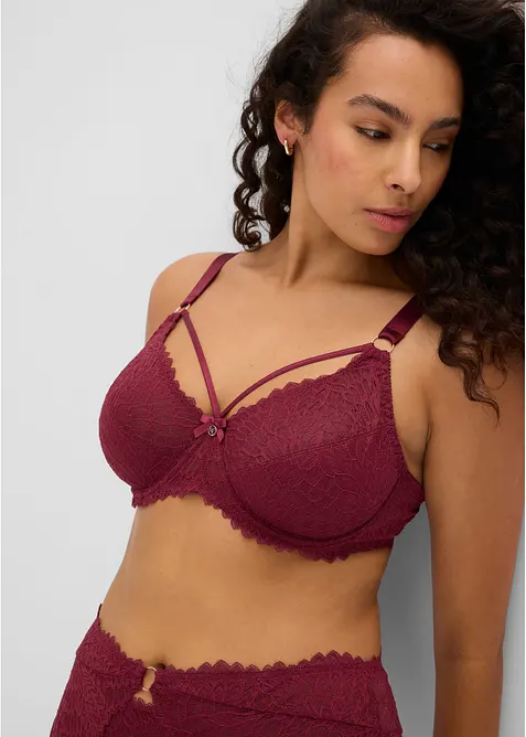 Reggiseno minimizer con fascette decorative, bonprix