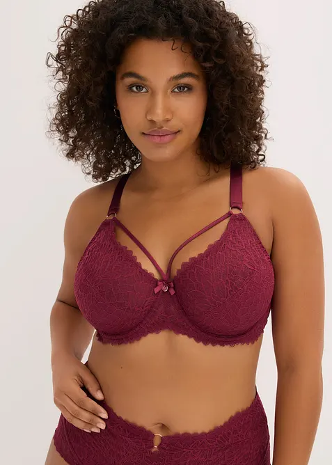 Reggiseno minimizer con fascette decorative, bonprix