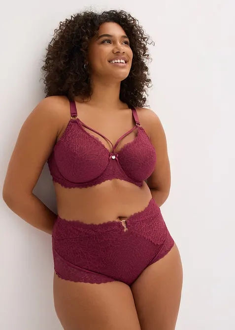 Reggiseno minimizer con fascette decorative, bonprix