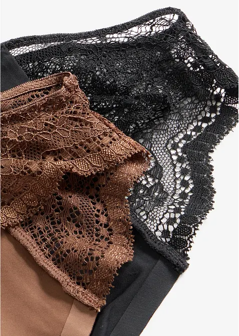 Mini slip con pizzo delicato (pacco da 2), bonprix