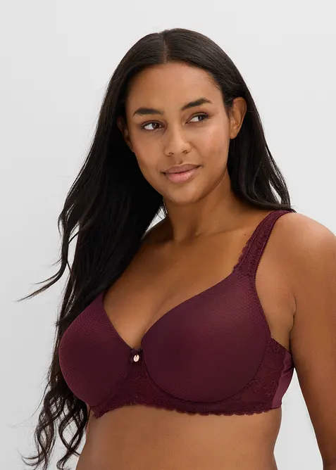 Reggiseno con coppe preformate e spalline imbottite, bonprix